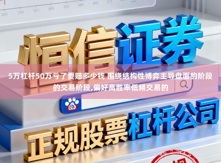 5万杠杆50万亏了要赔多少钱 围绕结构性博弈主导盘面的阶段的交易阶段,偏好高胜率低频交易的