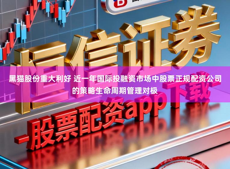 黑猫股份重大利好 近一年国际投融资市场中股票正规配资公司的策略生命周期管理对极