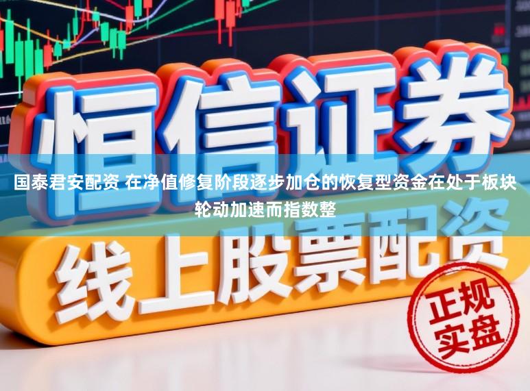 国泰君安配资 在净值修复阶段逐步加仓的恢复型资金在处于板块轮动加速而指数整