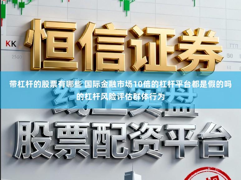 带杠杆的股票有哪些 国际金融市场10倍的杠杆平台都是假的吗的杠杆风险评估群体行为